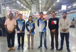 छत्तीसगढ़ राज्य शालेय शतरंज़ 19 वर्ष बालक – बालिका टीम राष्ट्रीय चैंपियनशिप बेंगळूरू , कर्नाटक के लिए रवाना