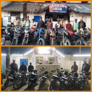 🚦 लगातार हो रहे सड़क हादसों पर नियंत्रण हेतु लोरमी पुलिस की विशेष कार्यवाही 77 वाहन चालकों पर चालानी कार्रवाई