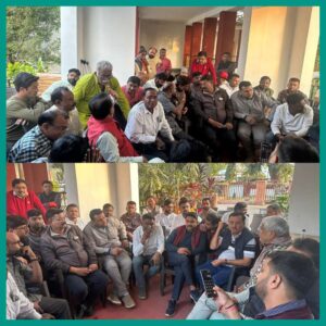 लोरमी में सड़क निर्माण को लेकर व्यापारियों,जनप्रतिनिधियों एवं अधिकरियों की स्थानीय रेस्ट हाउस में हुई बैठक