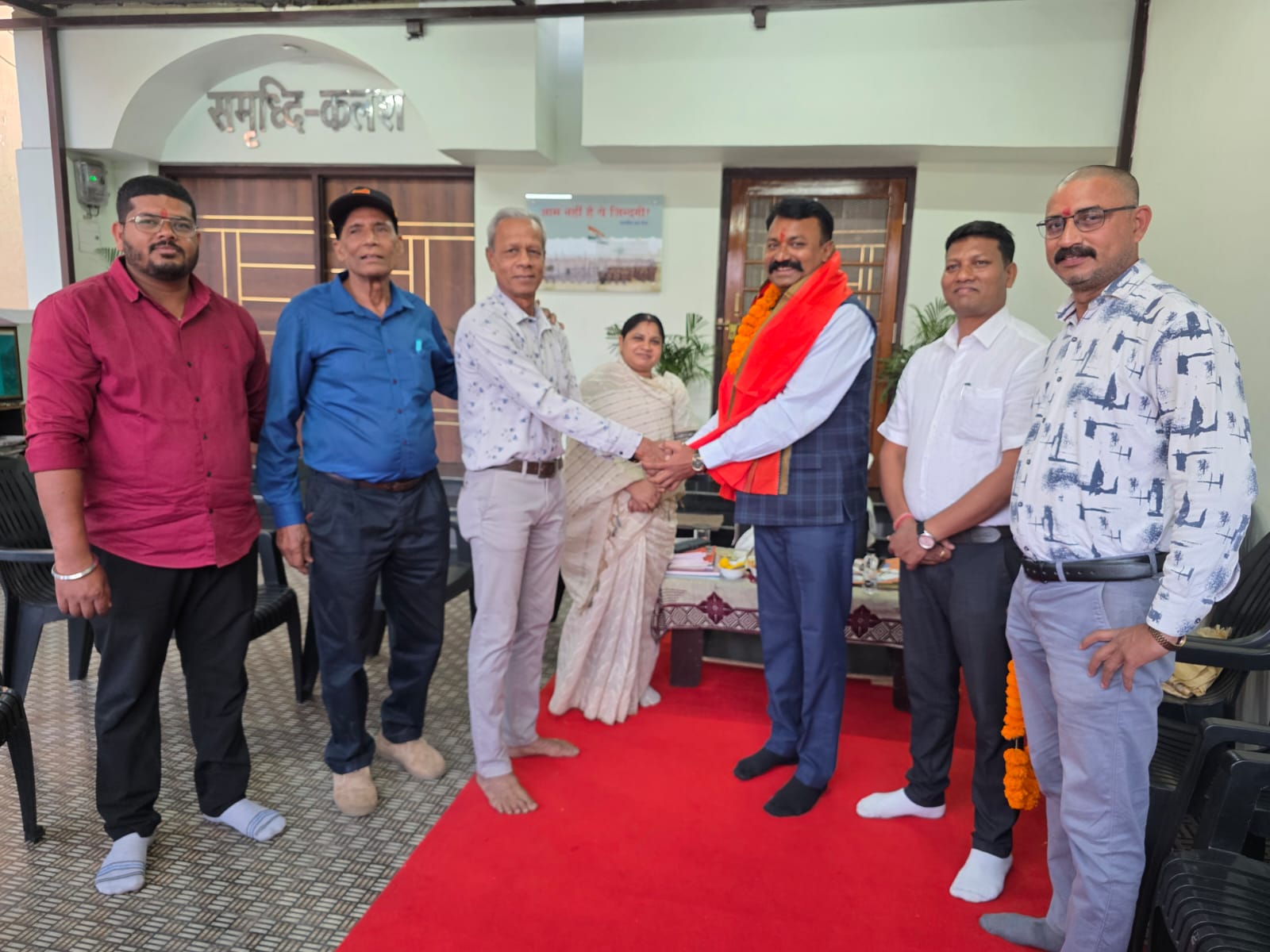 पूर्व सैनिक प्रकोष्ठ, भारतीय जनता पार्टी, छत्तीसगढ़ जांजगीर–अकलतरा संगठनात्मक प्रवास : राष्ट्रभाव, सम्मान और समर्पण का प्रेरक अध्याय