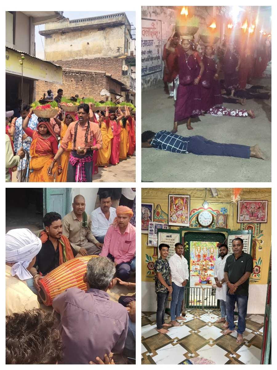 माॅ महामाया मंदिर एवं कंकालिन मंदिर का जंवारा विसर्जन किया गया, रामनवमी के अवसर पर श्रीराम मंदिर में विशेष पूजा अर्चना, दर्शन के लिए श्रद्धालुओ की लगी भीड़