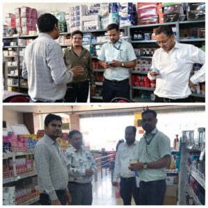 सही दवा शुद्ध आहार यही छत्तीसगढ़ का आधार” जांच अभियान&nbsp; : कबीरधाम जिला