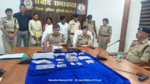 मुंगेली पुलिस ने मंदिर चोरी के 02 प्रकरणों का किया खुलासा: 01 महिला और 01पुरुष से 1 लाख 75 हजार रूपये के आभूषण जप्त कर भेजा जेल