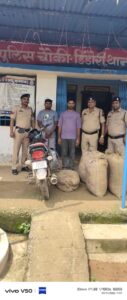 शासकीय राशन दुकान साल्हेघोरी में चोरी का खुलासा, 5 बोरी चावल बरामद; दो आरोपी गिरफ्तार