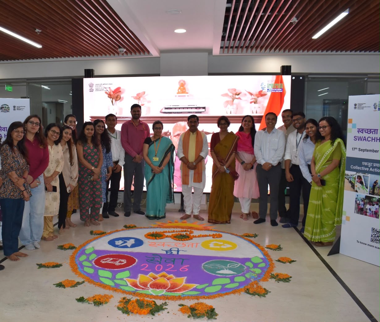 राज्य मंत्री तोखन साहू संकल्प भवन, नई दिल्ली में स्वच्छ भारत दिवस समारोह में सम्मिलित हुए